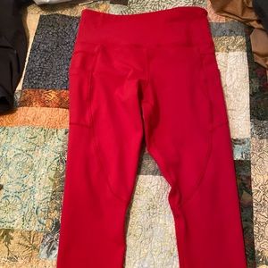 Zyia Red Leggings